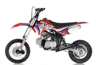 Apollo DB X-15 125cc Youth Dirt Bike (Manual)