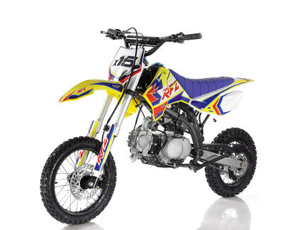Apollo DB X-15 125cc Youth Dirt Bike (Manual)