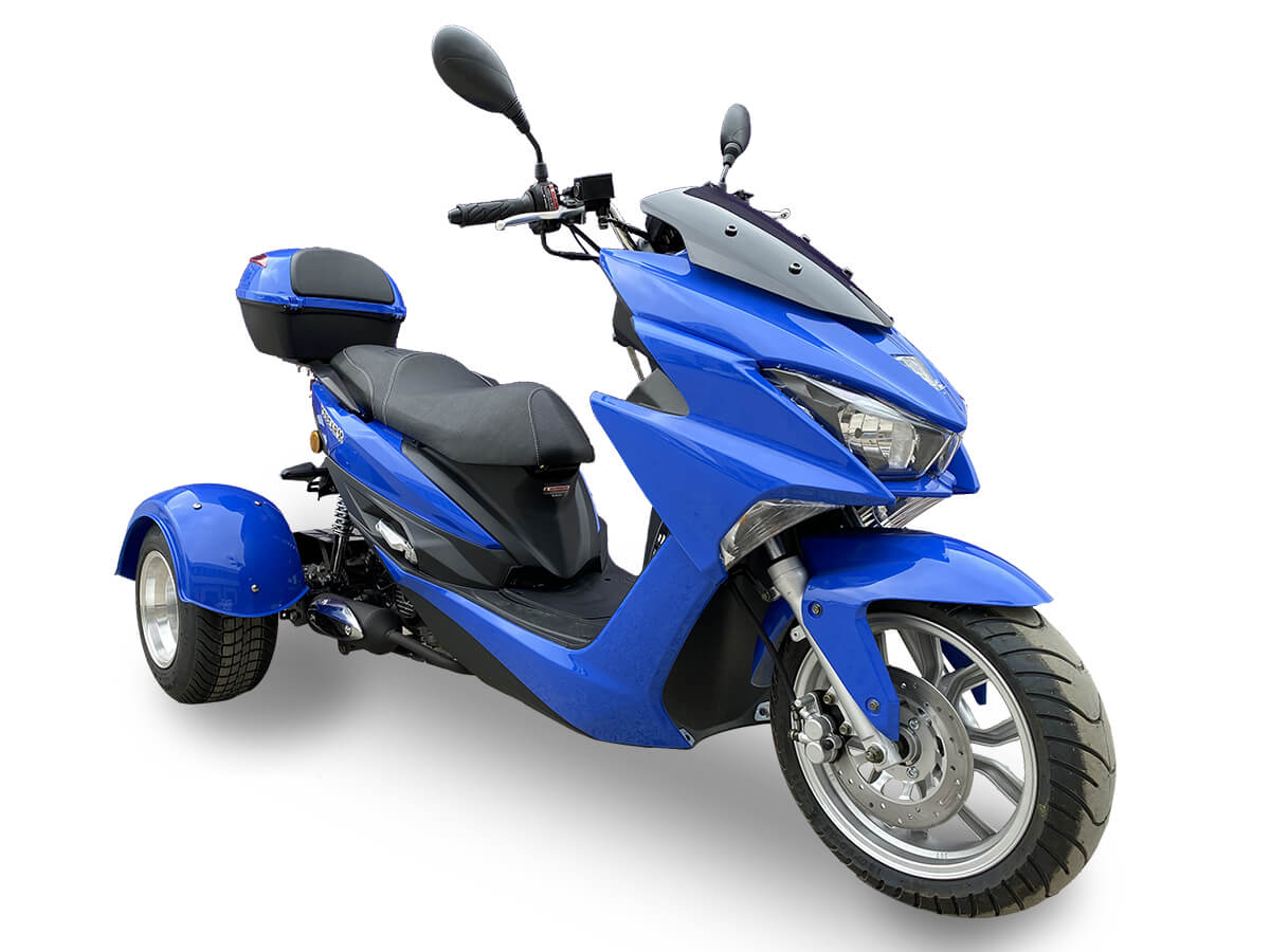 IceBear TRIFECTA (PST50-2) 49cc Trike Scooter