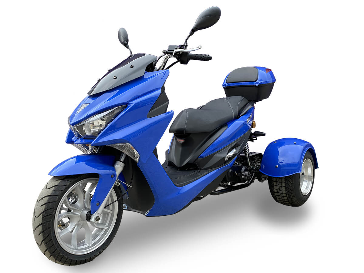 IceBear TRIFECTA (PST50-2) 49cc Trike Scooter