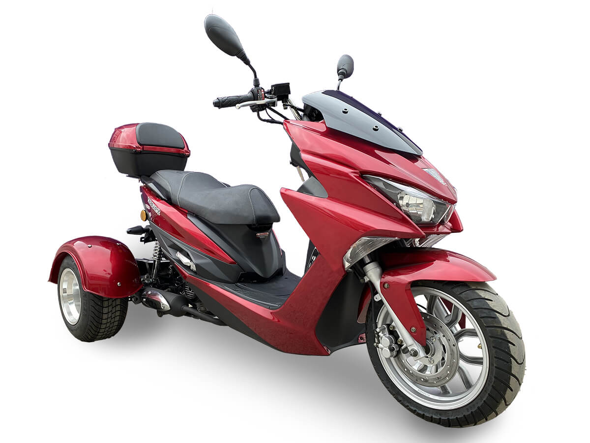 IceBear TRIFECTA (PST50-2) 49cc Trike Scooter