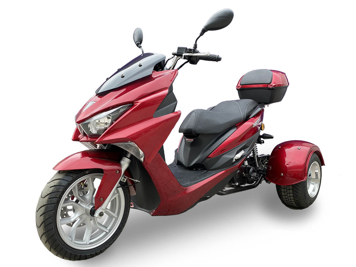 IceBear TRIFECTA (PST50-2) 49cc Trike Scooter