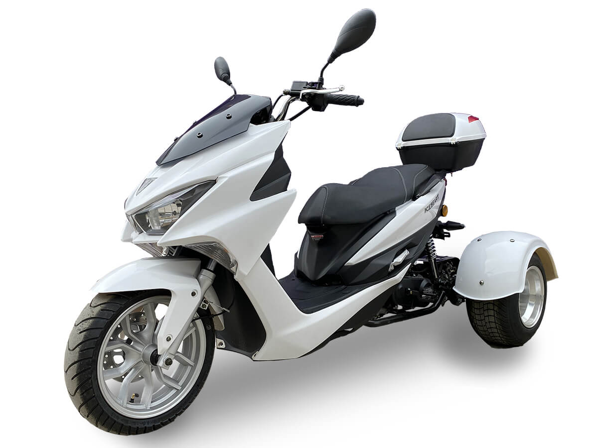IceBear TRIFECTA (PST50-2) 49cc Trike Scooter