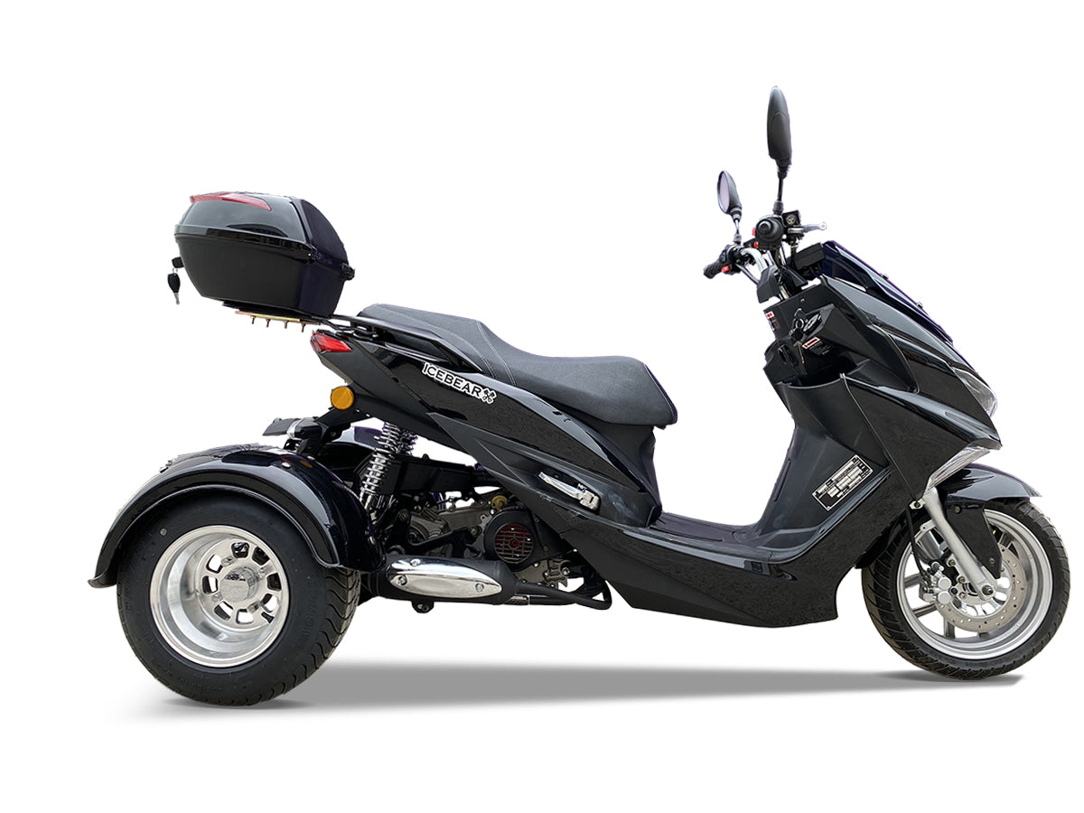 IceBear TRIFECTA (PST50-2) 49cc Trike Scooter