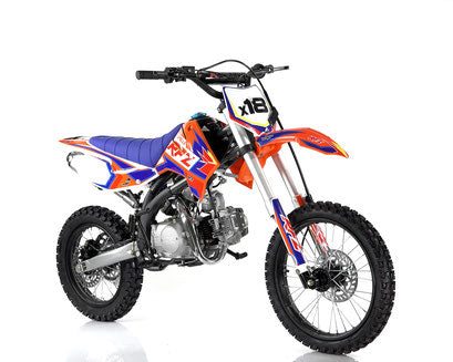 Apollo DB X-18 125cc Dirt Bike 4-Speed (Manual)