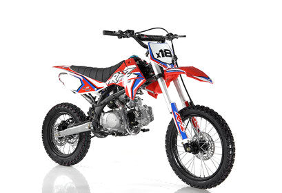 Apollo DB X-18 125cc Dirt Bike 4-Speed (Manual)